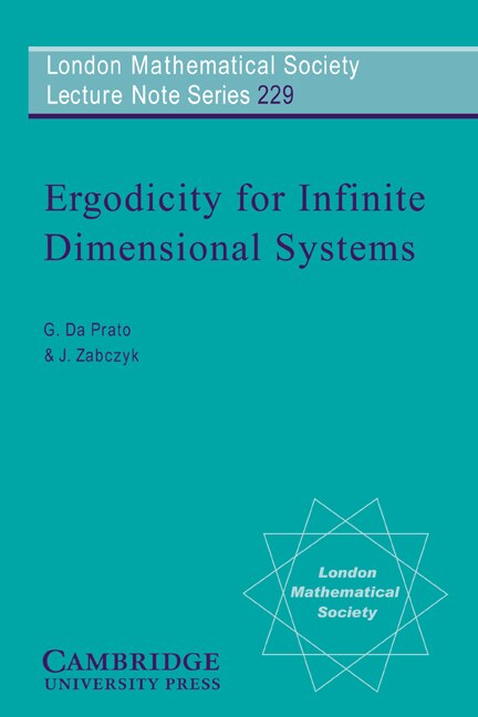 Couverture_Ergodicity for Infinite Dimensional Systems