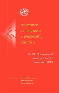 Front cover_Assessment And Diagnosis Of Personality Disorders