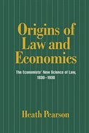Couverture_Origins of Law and Economics