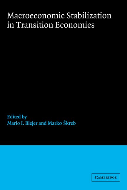 Couverture_Macroeconomic Stabilization In Transition Economies