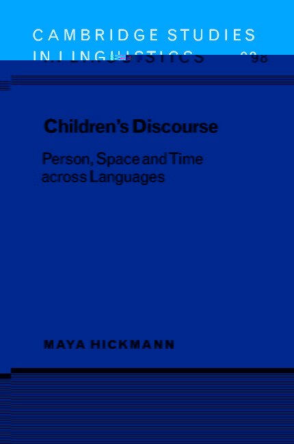 Couverture_Children's Discourse