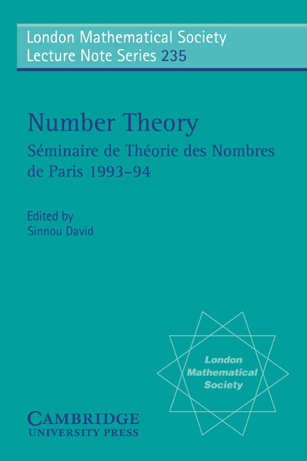 Couverture_Number Theory