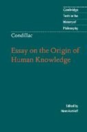 Front cover_Condillac: Essay on the Origin of Human Knowledge