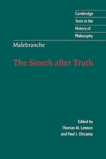 Couverture_Malebranche: The Search After Truth