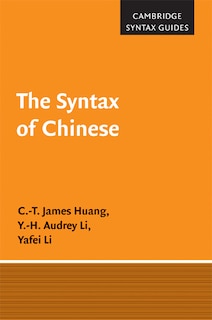 Couverture_The Syntax of Chinese