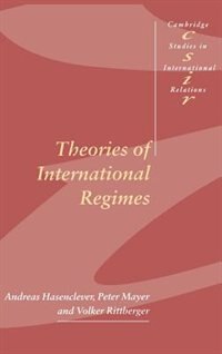 Front cover_Theories of International Regimes