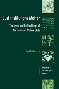 Front cover_Just Institutions Matter