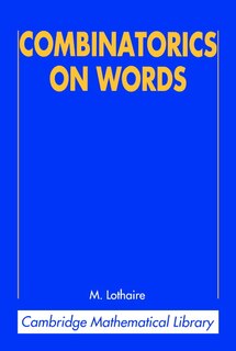 Couverture_Combinatorics On Words