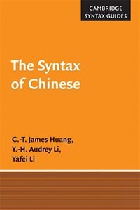 Front cover_The Syntax of Chinese