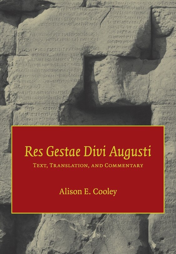 Front cover_Res Gestae Divi Augusti