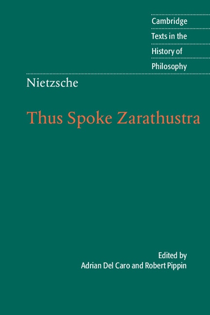 Couverture_Nietzsche: Thus Spoke Zarathustra