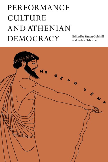 Front cover_Performance Culture and Athenian Democracy