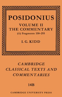 Front cover_Posidonius: Fragments: Volume 2, Commentary, Part 2
