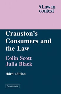 Front cover_Cranston's Consumers And The Law