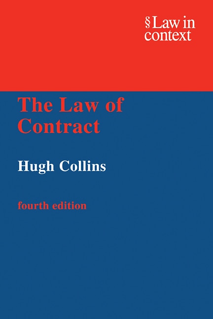Front cover_The Law of Contract