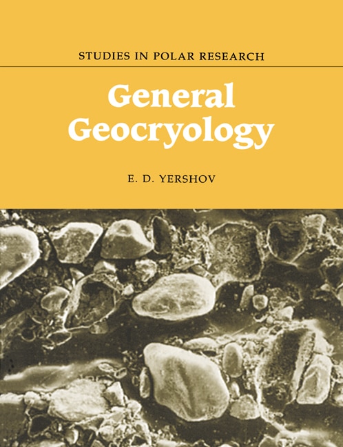 Front cover_General Geocryology