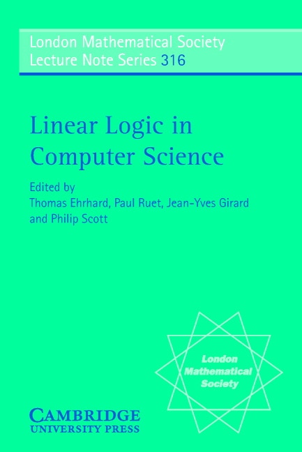 Couverture_Linear Logic in Computer Science