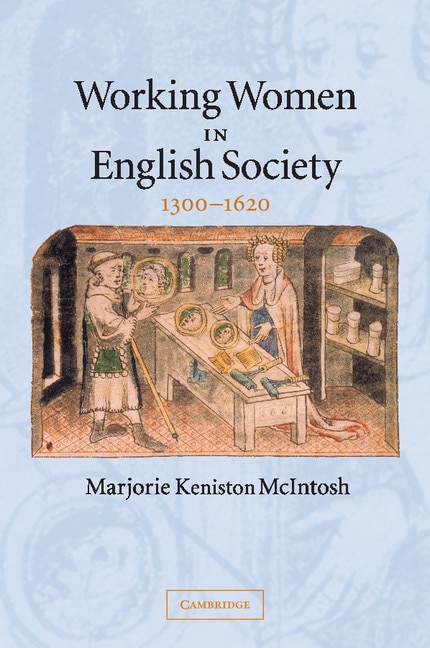 Front cover_Working Women in English Society, 1300–1620