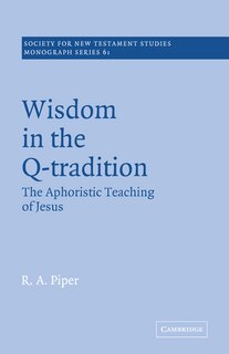 Front cover_Wisdom in the Q-Tradition
