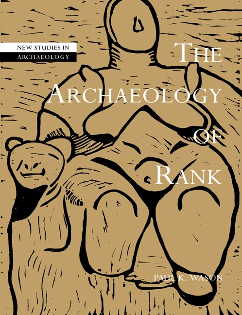 Front cover_The Archaeology of Rank
