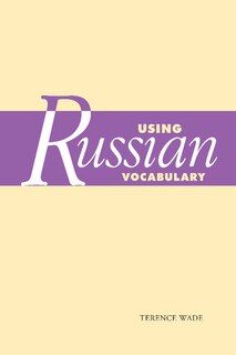 Front cover_Using Russian Vocabulary