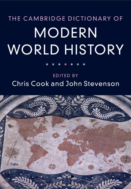 Front cover_The Cambridge Dictionary Of Modern World History