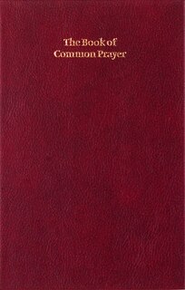 Couverture_Book Of Common Prayer, Enlarged Edition, Burgundy, Cp420 701b Burgundy