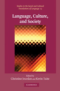 Front cover_Language, Culture, And Society