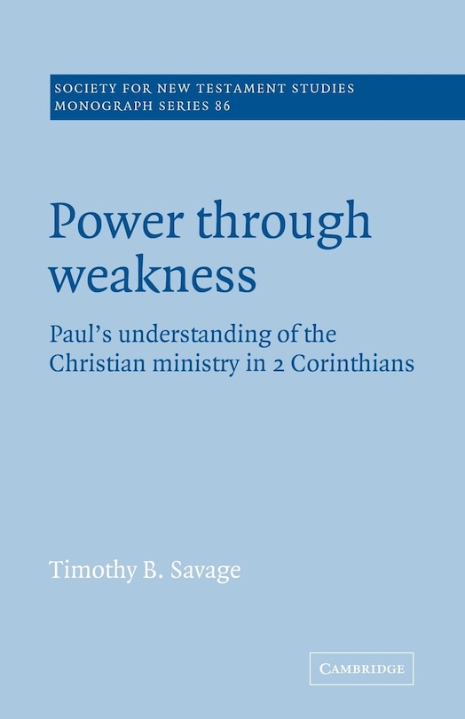Front cover_Power through Weakness