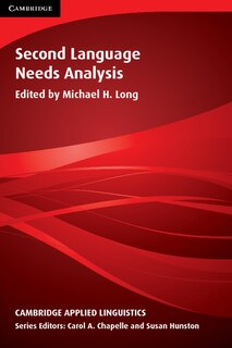 Front cover_Second Language Needs Analysis