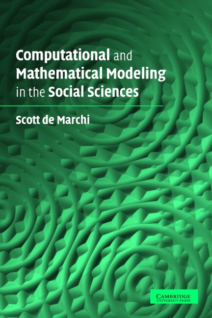 Front cover_Computational and Mathematical Modeling in the Social Sciences