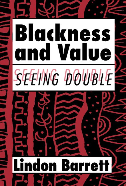 Front cover_Blackness And Value