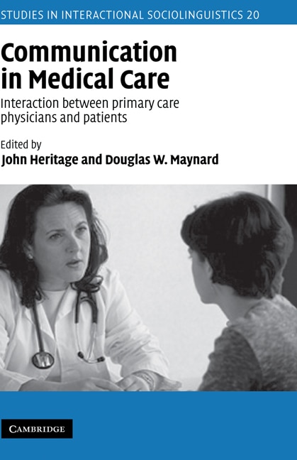 Front cover_Communication In Medical Care