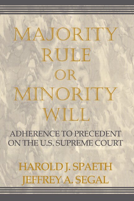 Couverture_Majority Rule Or Minority Will