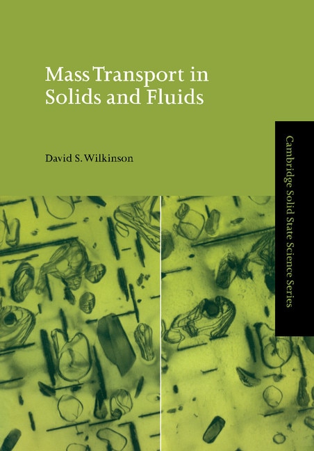 Front cover_Mass Transport In Solids And Fluids