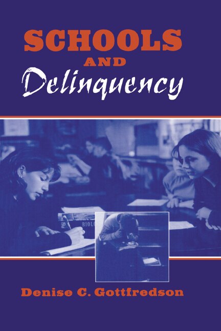 Couverture_Schools And Delinquency