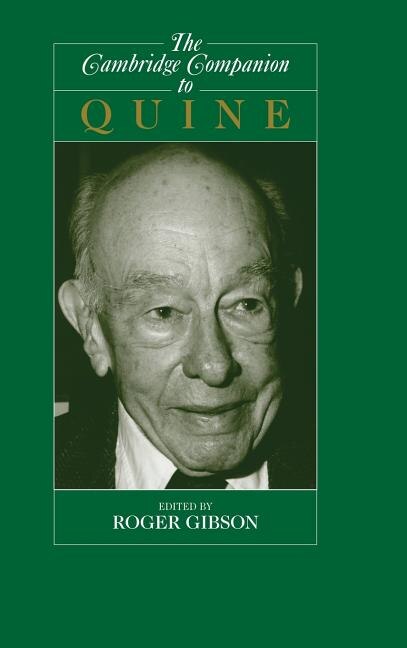 Front cover_The Cambridge Companion To Quine