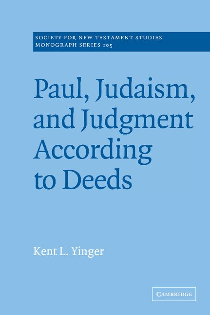 Couverture_Paul, Judaism, and Judgment according to Deeds