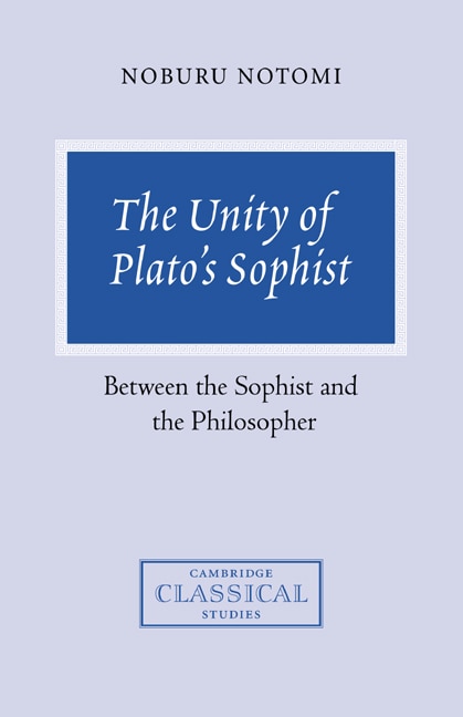 Couverture_The Unity Of Plato's Sophist