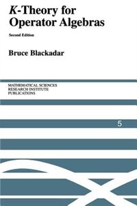 Front cover_K-Theory for Operator Algebras