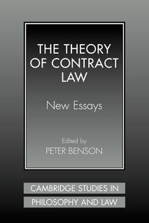 Front cover_The Theory Of Contract Law