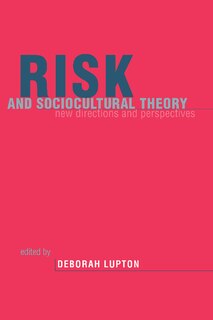 Front cover_Risk And Sociocultural Theory