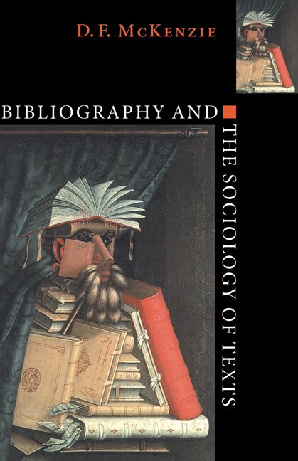 Front cover_Bibliography And The Sociology Of Texts