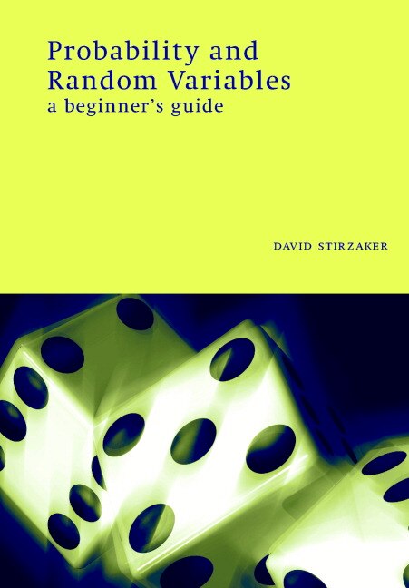 Couverture_Probability And Random Variables