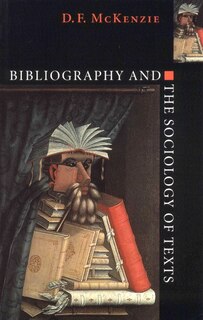 Front cover_Bibliography And The Sociology Of Texts