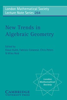 Couverture_New Trends In Algebraic Geometry