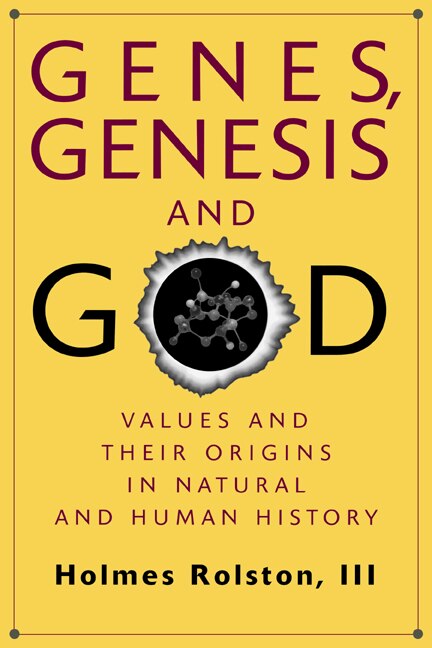 Couverture_Genes, Genesis, And God