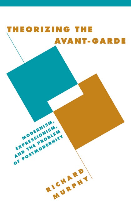 Front cover_Theorizing the Avant-Garde