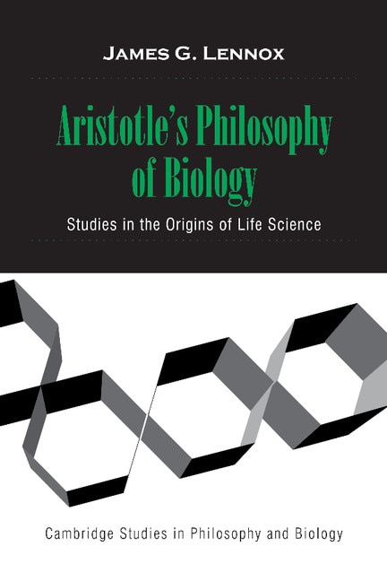 Front cover_Aristotle's Philosophy Of Biology