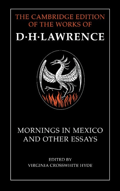 Front cover_Mornings in Mexico and Other Essays